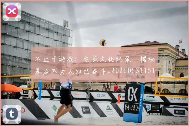不止于游戏：电竞文化纪录，揭秘幕后不为人知的奋斗_20260531151313