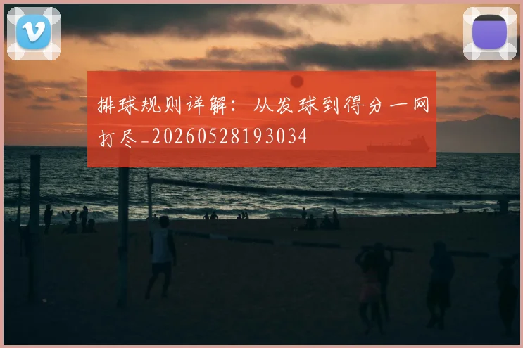 排球规则详解：从发球到得分一网打尽_20260528193034
