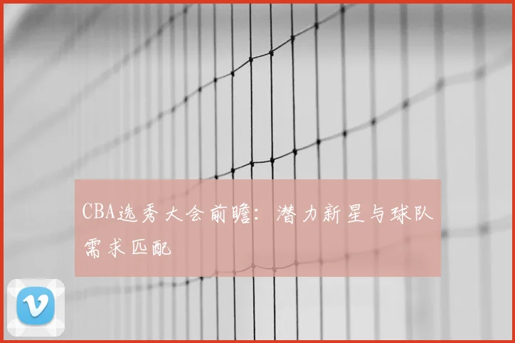 CBA选秀大会前瞻：潜力新星与球队需求匹配